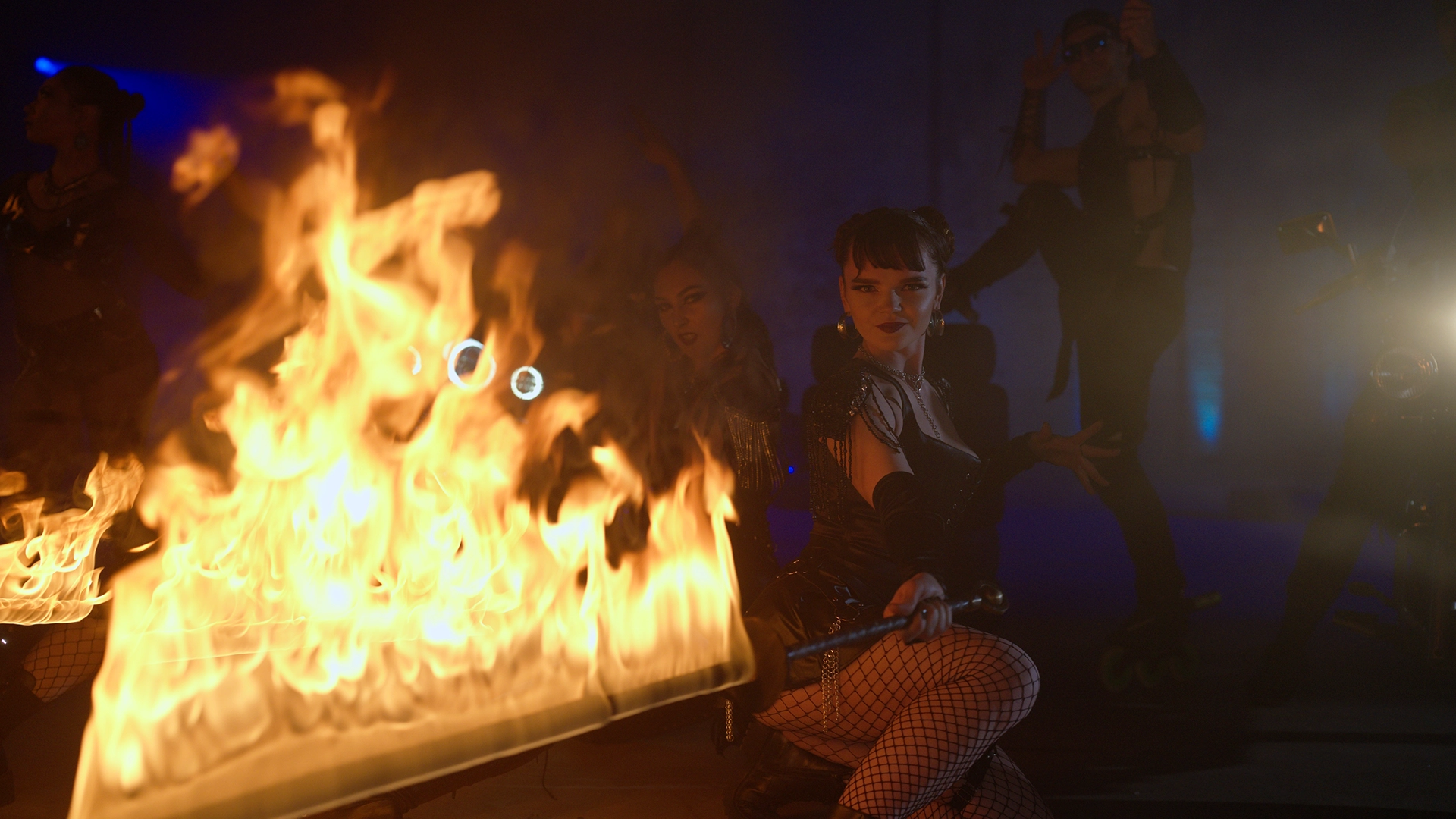 Surya Fire Studio fire dance