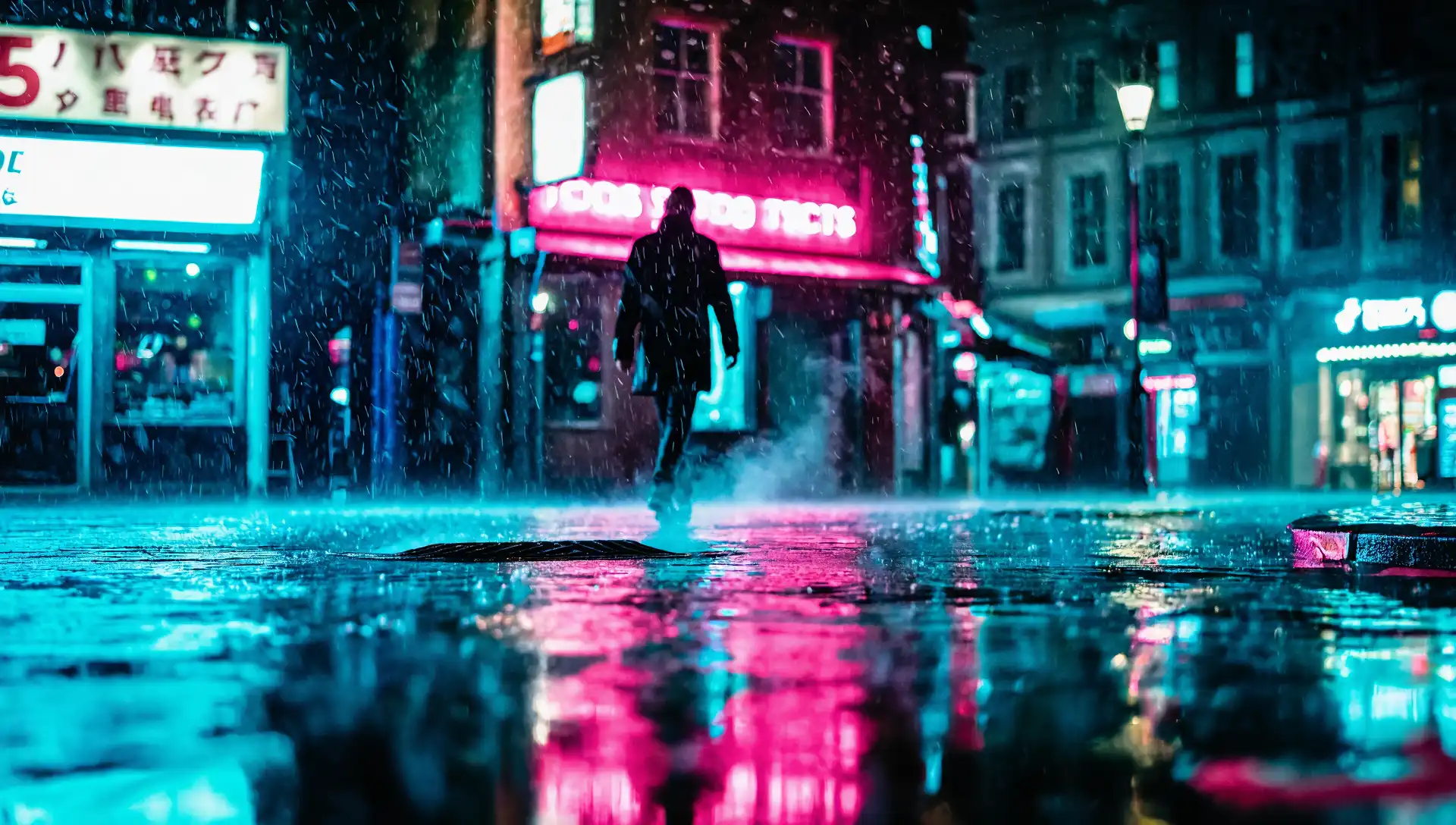 Camera setup, natural light